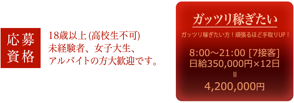 ガッツリ稼ぎたい